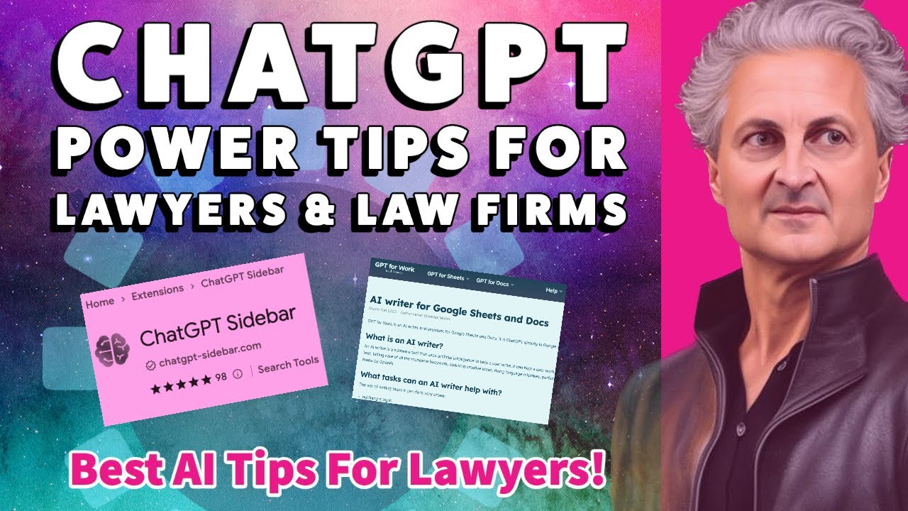 ChatGPT Power Tips for Lawyers \u0026 Law Firms. Embrace AI or Die :-)
